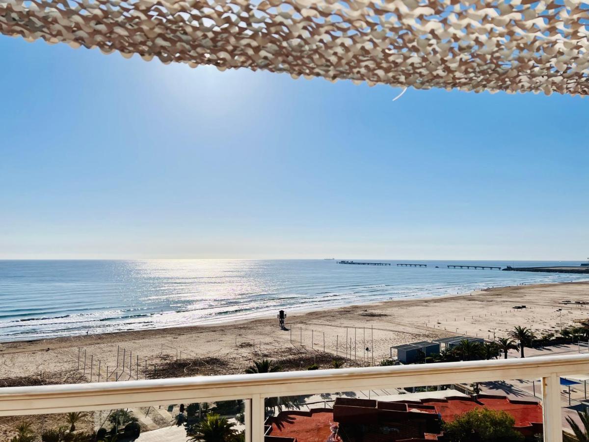 Lux Penthouse Mediterranean Views Beach Front Sagunto Exteriör bild