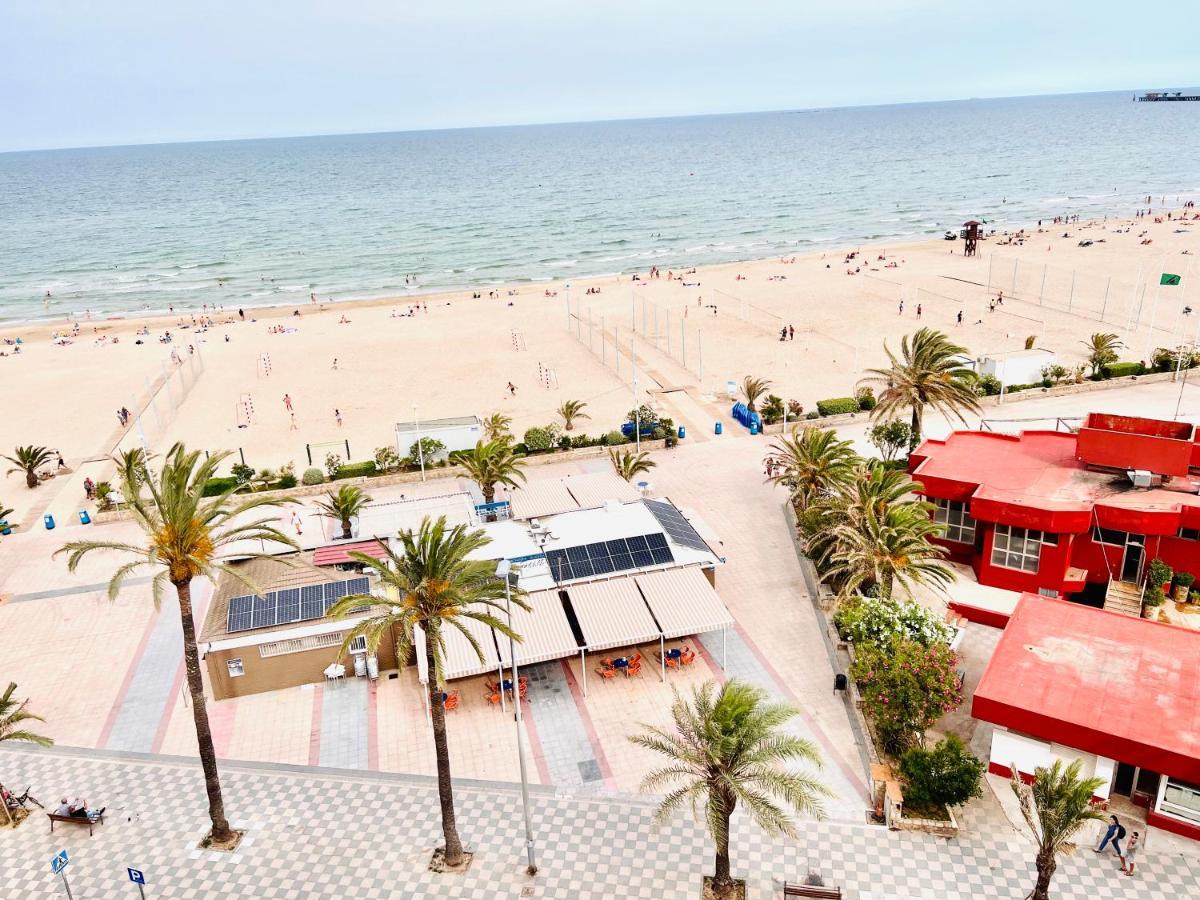 Lux Penthouse Mediterranean Views Beach Front Sagunto Exteriör bild