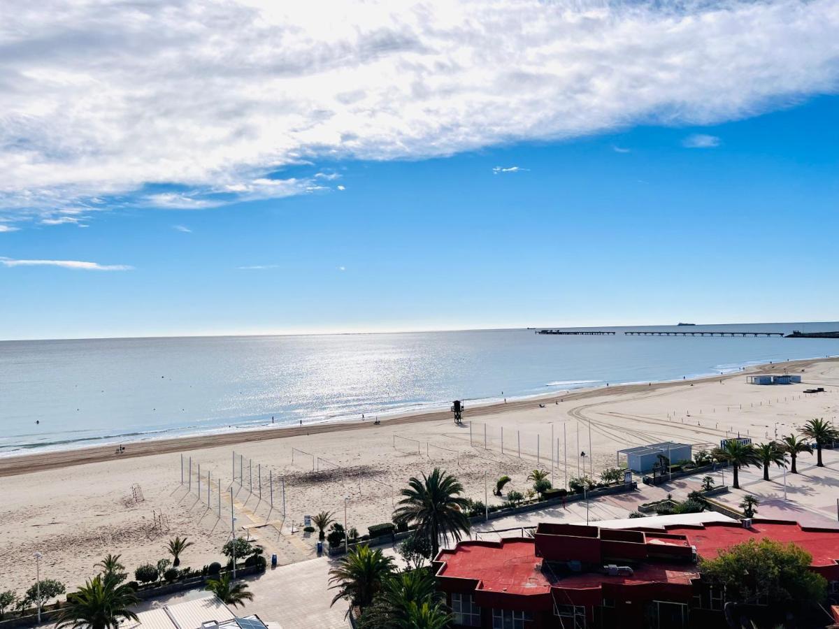 Lux Penthouse Mediterranean Views Beach Front Sagunto Exteriör bild