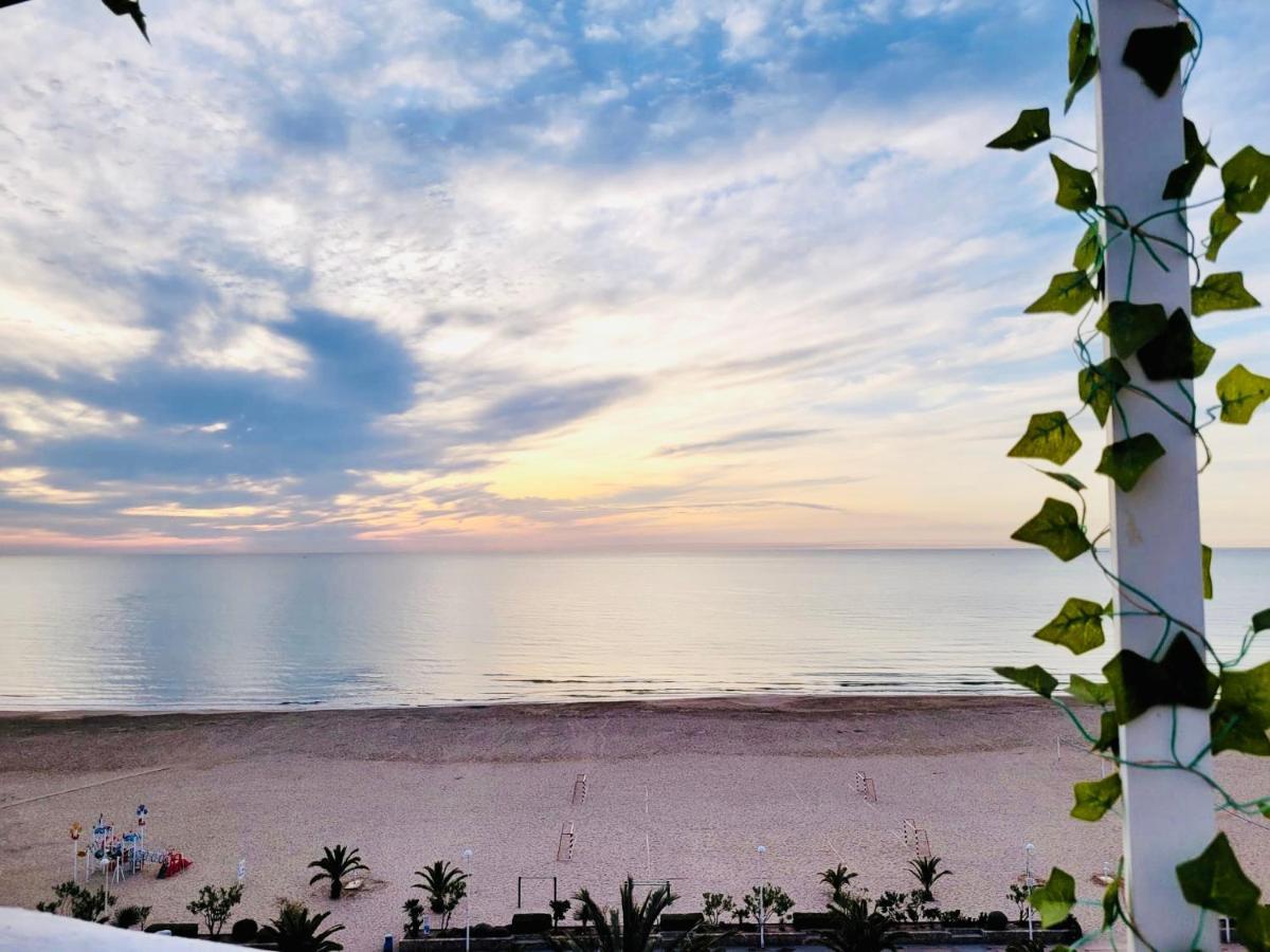 Lux Penthouse Mediterranean Views Beach Front Sagunto Exteriör bild