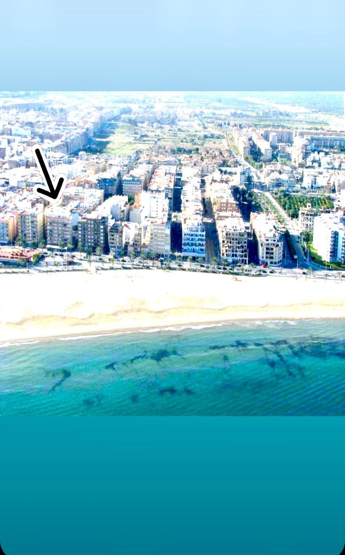 Lux Penthouse Mediterranean Views Beach Front Sagunto Exteriör bild