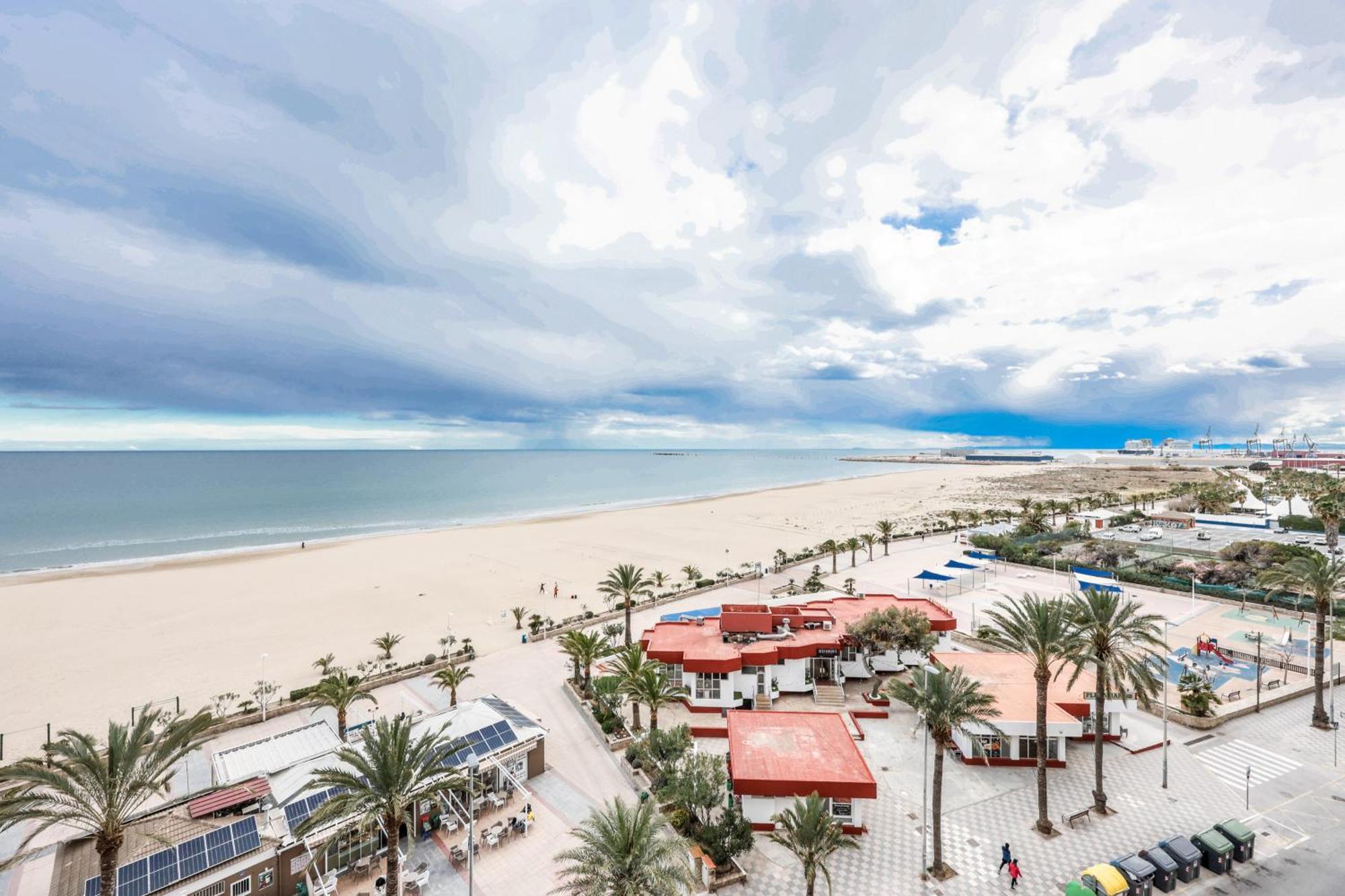 Lux Penthouse Mediterranean Views Beach Front Sagunto Exteriör bild