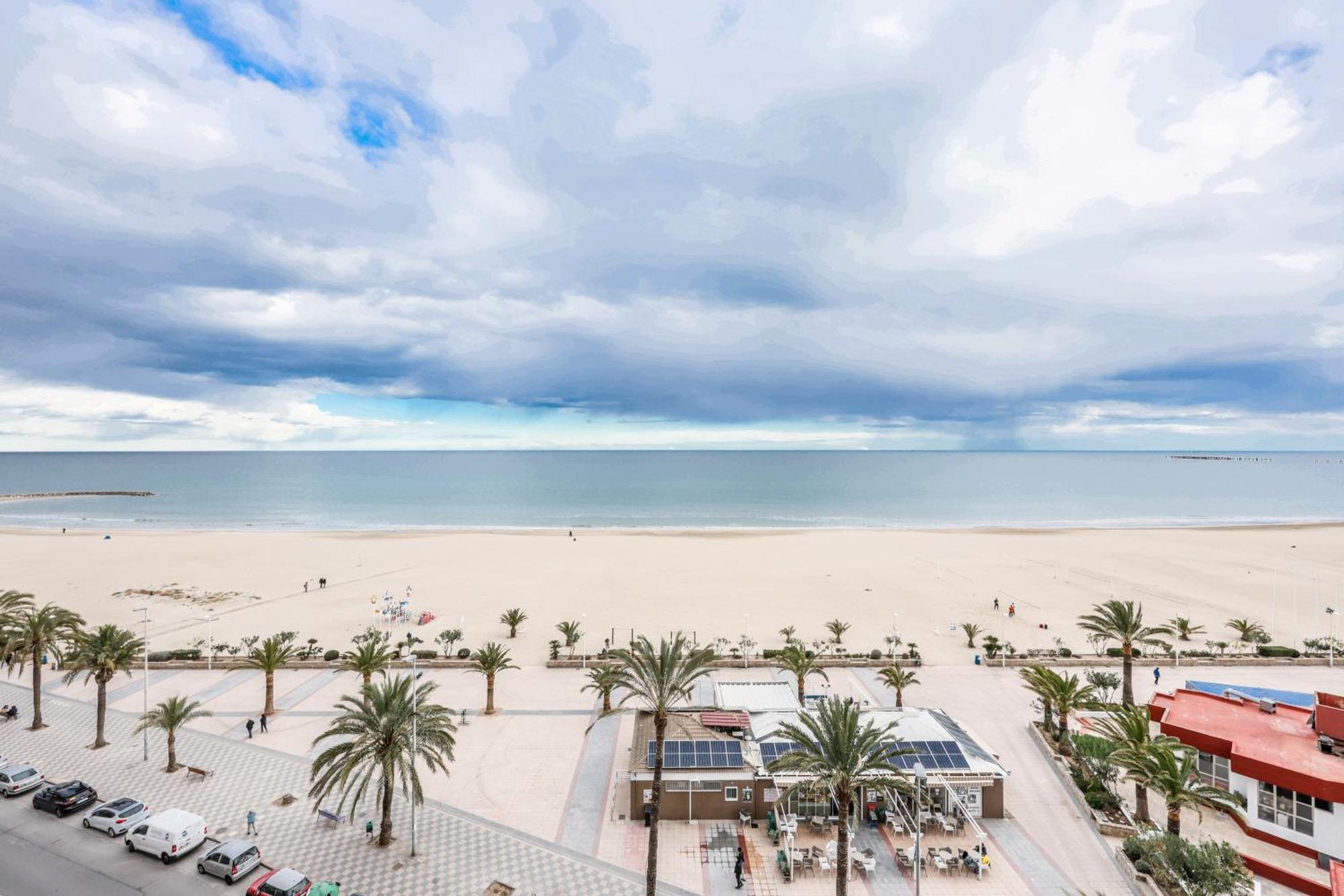 Lux Penthouse Mediterranean Views Beach Front Sagunto Exteriör bild
